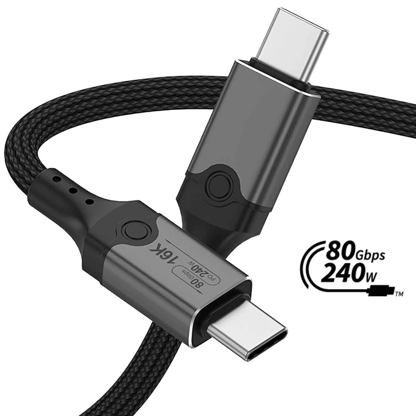 ZukiLand: 80Gbps 240W Cable for Charging and Data