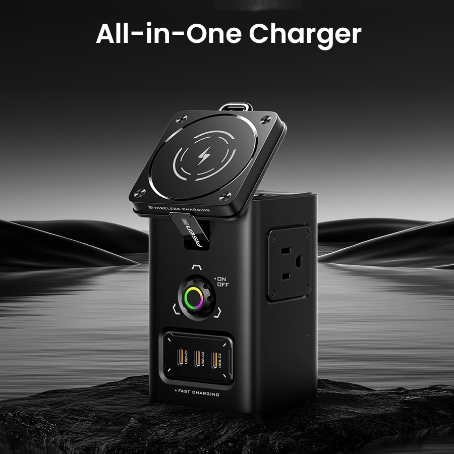 PISEN: 140W All-in-One Magnetic Charging Station