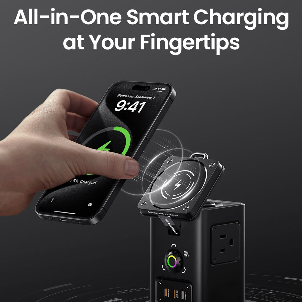 PISEN: 140W All-in-One Magnetic Charging Station