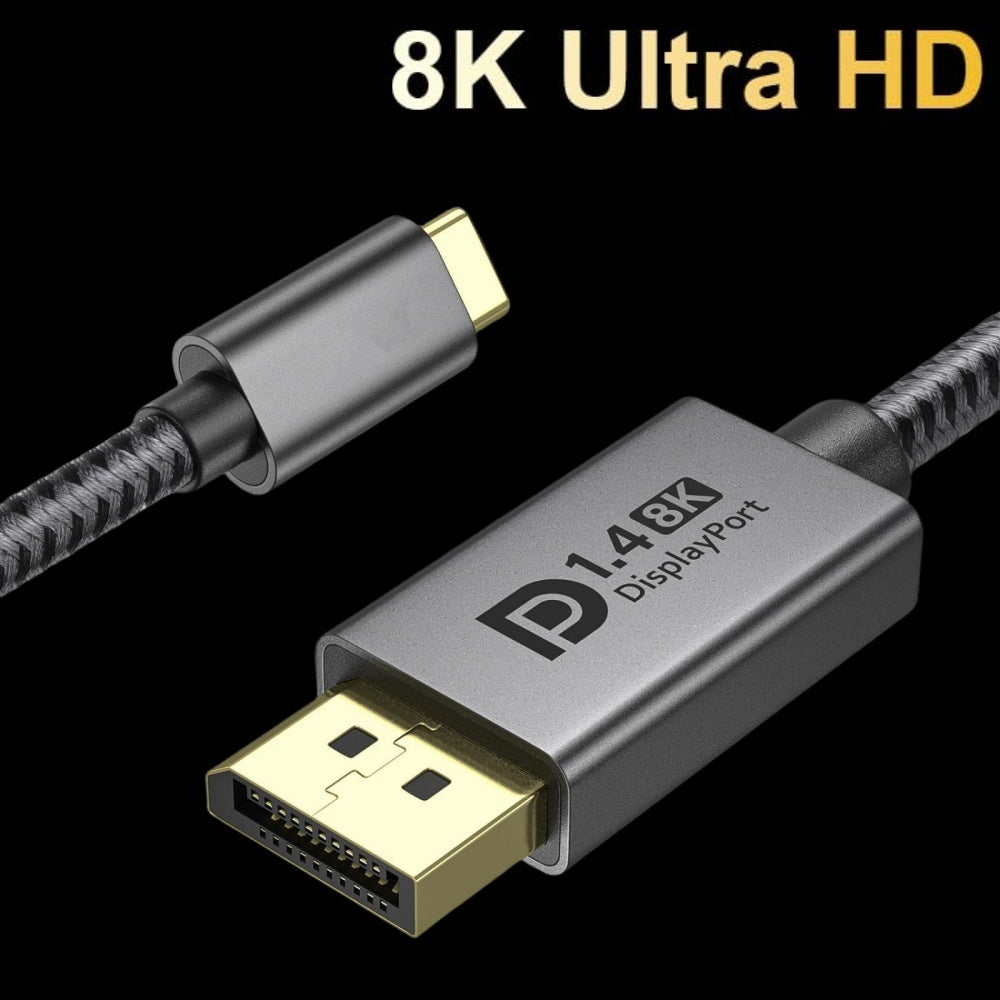 ZukiLand: USB-C to DisplayPort  8K Cable