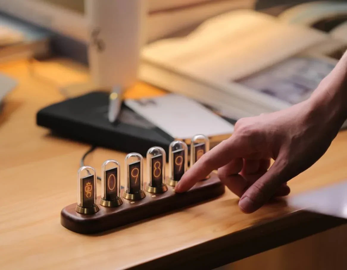 Nextube : A Retro Nixie Clock Inspired Modern Display