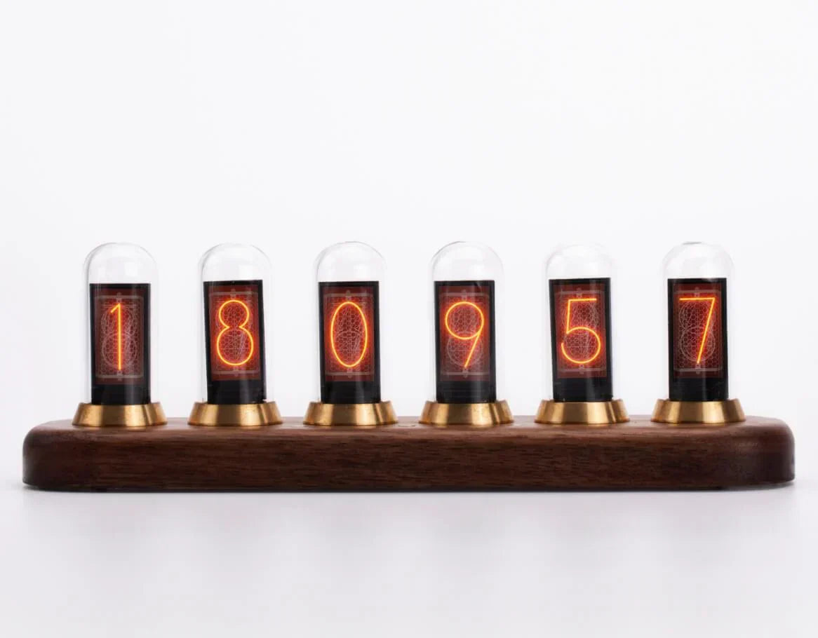 Nextube : A Retro Nixie Clock Inspired Modern Display