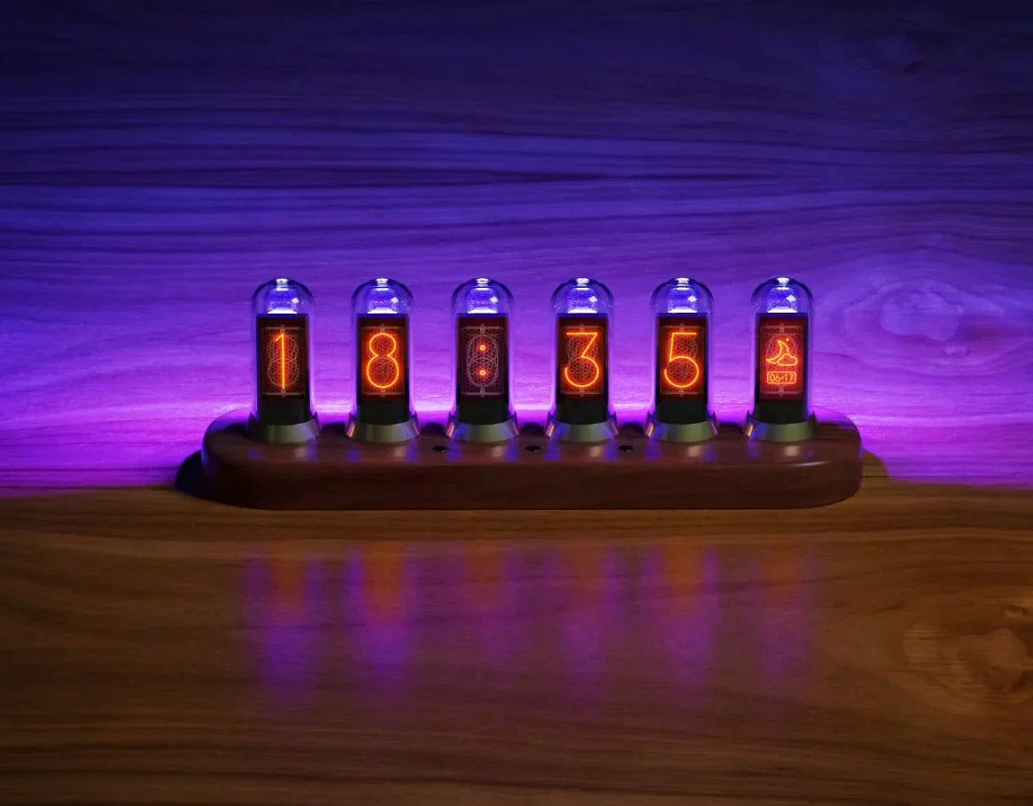 Nextube : A Retro Nixie Clock Inspired Modern Display